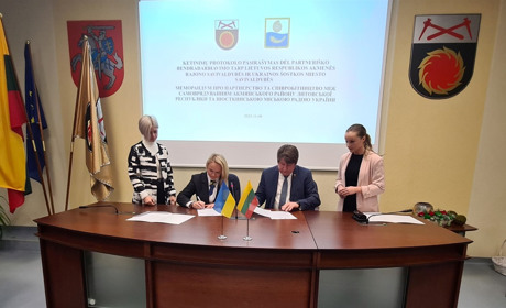 Шосткинська громада та Акмянський район (Литва) підписали Меморандум про партнерство