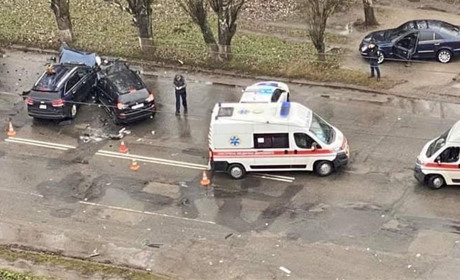 У Херсоні перший день нового року почався з серйозної аварії