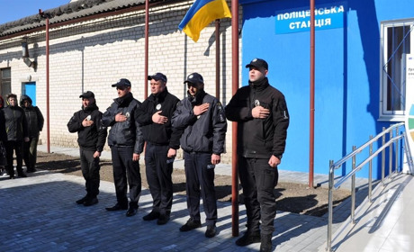 У Сватівському районі запрацювала поліцейська станція: де вона знаходиться