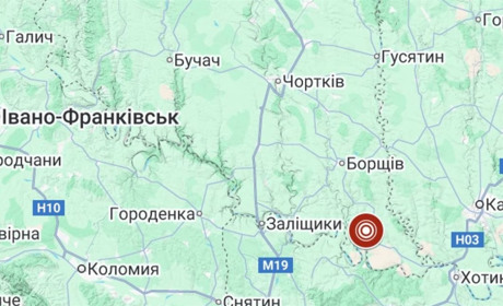 Учора ввечері на Чортківщині зафіксовано землетрус