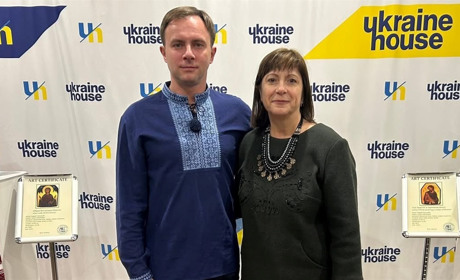 У Вашингтоні відкрили виставку кременецького іконописця