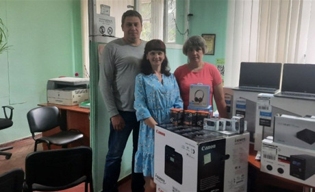 Білопільська міськрада стала одним із переможців конкурсу та отримала нову оргтехніку