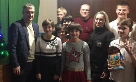 Представики поліції відвідали дитячі будинки сімейного типу