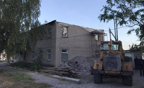 У Петропавлівській музичній школі ремонтують покрівлю