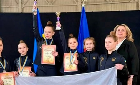 Гімнастки Південноукраїнська вибороли призові місця на турнірі в Одеській області