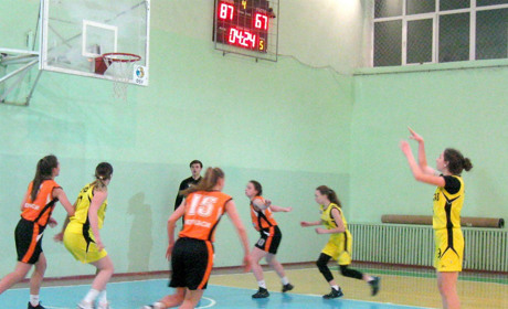 Переяславські баскетболістки у домашніх іграх знову перемогли черкащанок