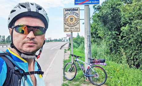 Варашанин подолав понад 800 кілометрів велосипедом