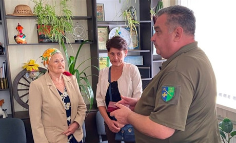 Родині полеглого Героя з Гадяччини вручили орден «За мужність» III ступеня