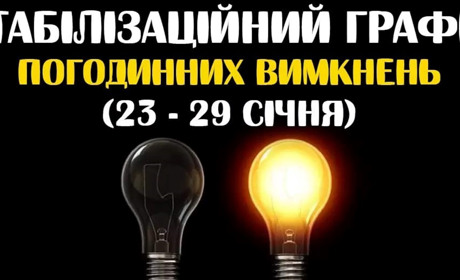 Коли вимикатимуть електроенергію на Чортківщині в останній тиждень січня: оновлено графік відключень