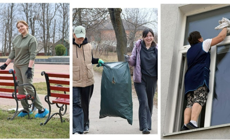 Щоб Жмеринка була чистою і квітучою: в різних куточках громади проводять толоки