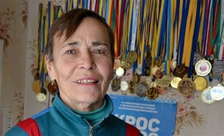 80-річна глухівчанка Катерина Шведова стала чемпіонкою України та встановила два Національні рекорди