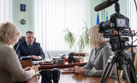 5 запитань до керівника поліції у Жмеринці: Анатолій Присяжнюк зустрівся з представниками ЗМІ 