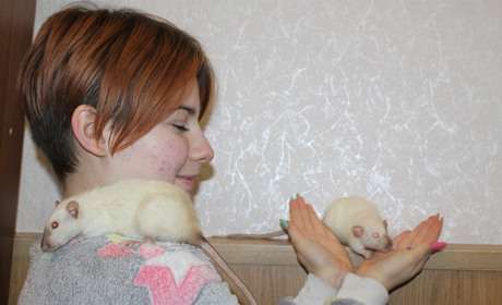 Настя и ее питомцы: «В принципе, крыса – это та же белка, только с лысым хвостом»