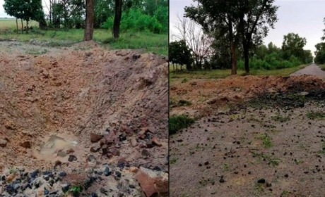 На Житомирщині блискавка влучила в заміновану ділянку — від вибуху зруйнувало дорогу