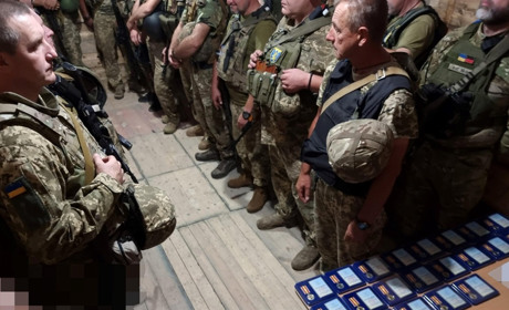 Бійці 103-ої бригади отримали високі нагороди від командування Збройних сил України
