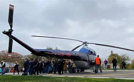 «Мотор Сич» презентовал новый санитарный вертолет