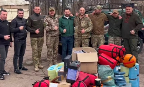 Максим Заремський навідався до захисників на схід