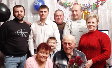 У Лисівці вітали ювіляра