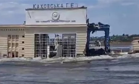 "Укргідроенерго" передумало судитися з Росією за руйнаціцю Каховської ГЕС