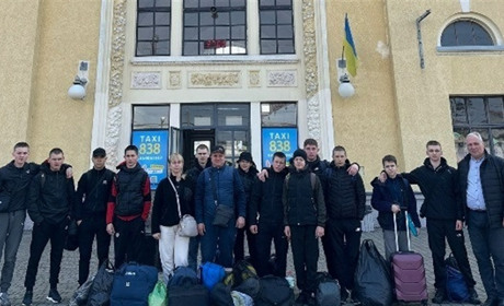 Жидачівська громада на Львівщині зустріла дітей із прифронтової Білопільщини