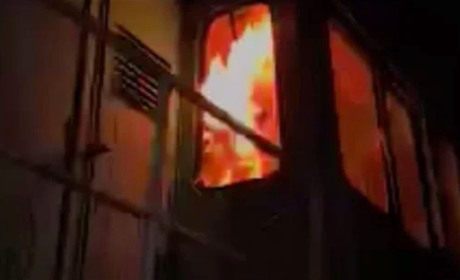 Партизани знищили російський тепловоз під Сімферополем