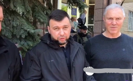В окупований Херсон приїхали терорист Пушилін та генсек «Єдиної Росії» Турчак