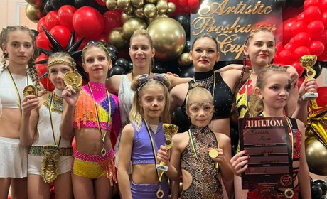 Глухівські повітряні гімнастки здобули медалі чемпіонату в Хмельницькому