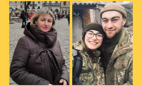 «Син-військовий — це тривога і гордість». Інна Мась розповідає про фронтове кохання й одруження сина