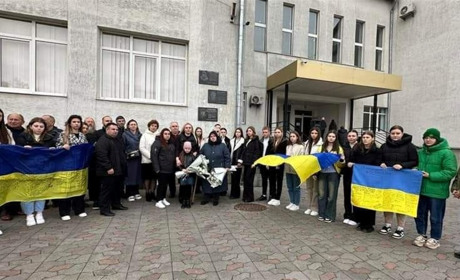 Загиблим героям Мамаївської громади відкрили меморіальні дошки
