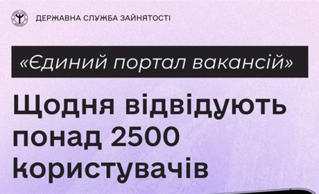 Єдиний портал вакансій: понад 2,5 тисячі українців щодня шукають роботу онлайн