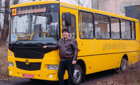 Поїдемо навчатися: новий шкільний автобус для Петропавлівського ліцею №2