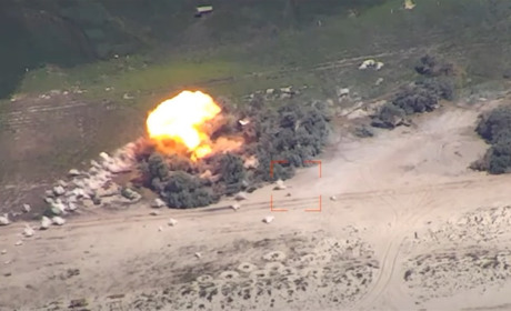 П'ять ракет по окупантах (відео)