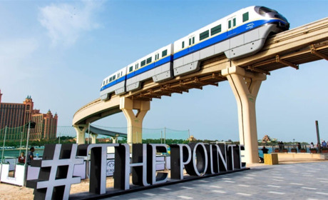 У Дубаї закрили станцію монорельсу The Pointe