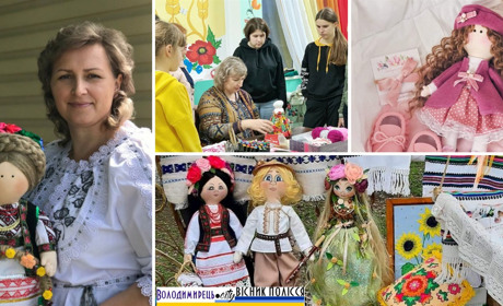 Від дитячих мрій до амбітних творчих задумів: історія майстрині з Рафалівки