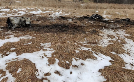 На Житомирщині у двох громадах виявили уламки ракет після ворожого обстрілу 29 грудня