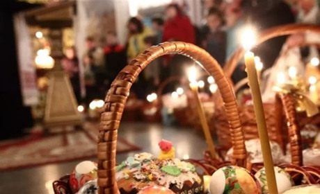 Розклад богослужінь на Великдень у церквах Южноукраїнської громади в 2023 році