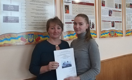 Школярка дослідила історію «Калинівського чуда» та перемогла в обласному конкурсі