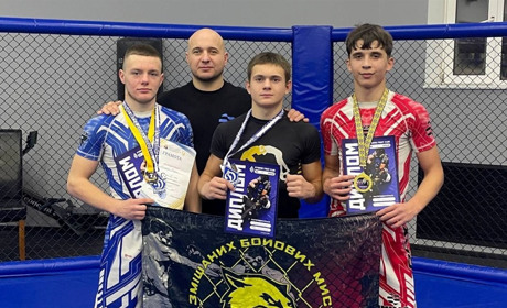 Спортсмени спортивного клубу «Барс» стали переможцями та призерами змагань зі змішаних єдиноборств