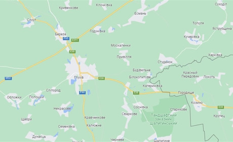 Які села Глухівської, Есманьської і Шалигинської громад перебувають у п’ятикілометровій зоні