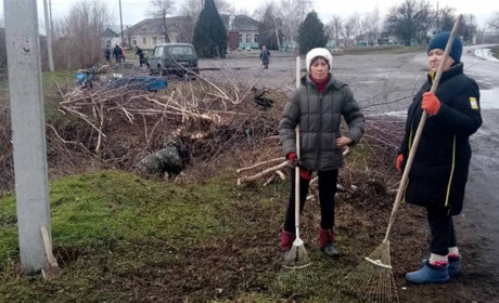 У Самарському провели  першу в цьому році спільну толоку