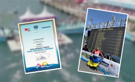 “Це була моя мрія”: трускавчанин Олег Шатанов переплив протоку Босфор