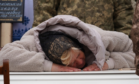 Його серце зупинилося на Донеччині: городоччани попрощалася із захисником Миколою Брелінським