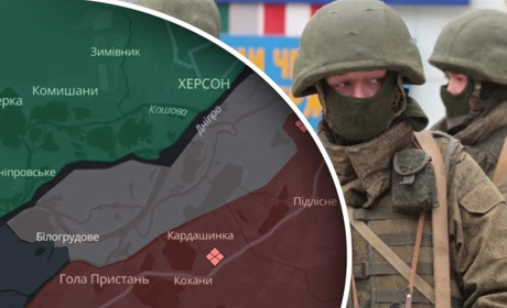 Армія РФ з боями проривається на острови під Херсоном