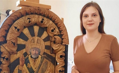 В Одесі відреставрували унікальну ікону Св. Миколая Чудотворця XIX століття