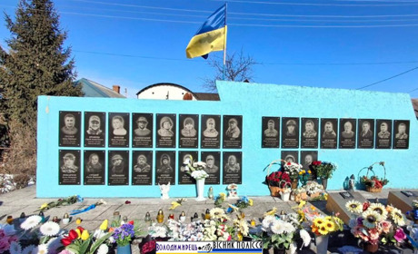 У Рафалівці відкрили меморіальні дошки загиблим воїнам-землякам