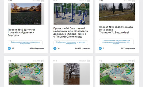 На Городоччині побільшає оригінальних зон відпочинку. Обирайте, яка до вподоби вам, та голосуйте