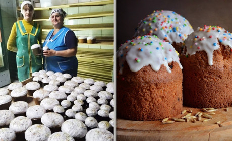 Улянівські хлібопекарні традиційно тішать пасками до Великодня