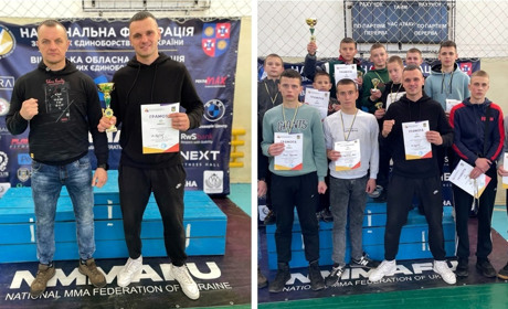 Жмеринчани вибороли бронзу на чемпіонаті Вінницької області зі змішаних єдиноборств
