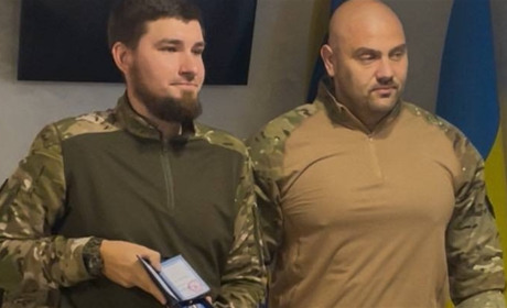 Дмитро Дюков із Жовтих Вод отримав почесну відзнаку — Срібний хрест