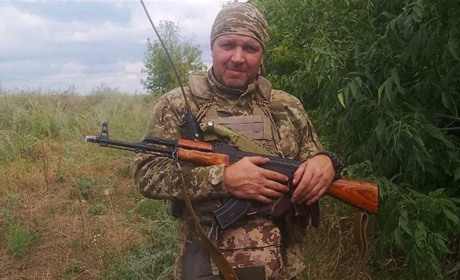 Бойовий шлях стрільця ЗСУ: у Васильківське на щиті повернувся Юрій Стасішин